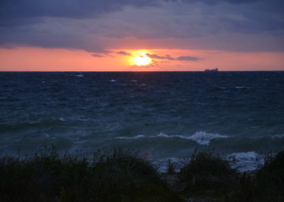 Sonnenuntergang im Inselwesten